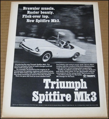 1967 british triumph spitfire - 1967,