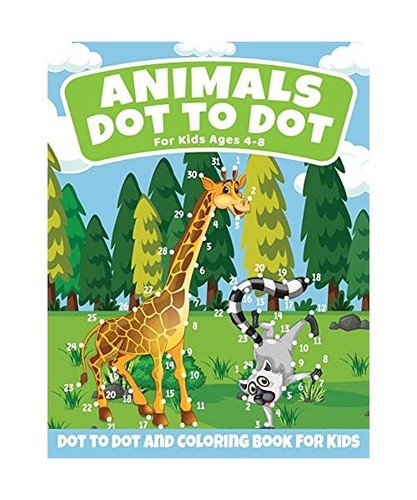 Animals dot coloring - animals,