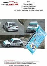 DECALS 1/43 REF 2911 Peugeot