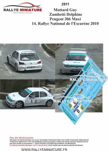 Decals ref 2911 - 1/43,