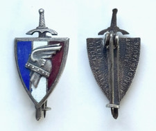INSIGNE RÉDUCTION WW2 LFC LÉGION FRANÇAISE DES COMBATTANTS VICHY - DECAT BERAUDY