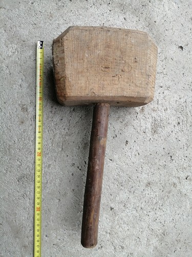 Old tool outil ancien maillet - old,