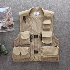 Hommes Cargo Gilet Pêche