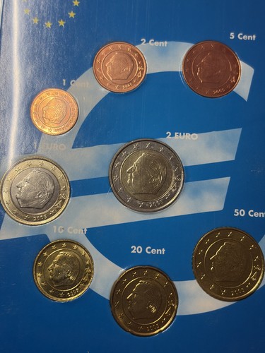 Série pièces euro - série, belgique