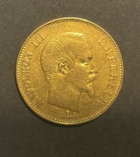 100 Francs Napoléon III 1857 A - Tête Nue - Or