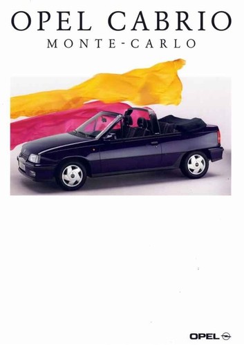 Catalogue brochure opel kadett - brochure,