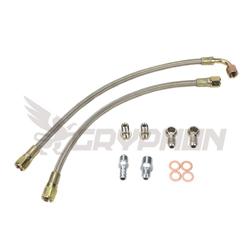 Braided turbo water line - turbo,