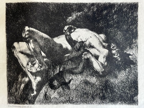 Jules elie delaunay gravure - jules,