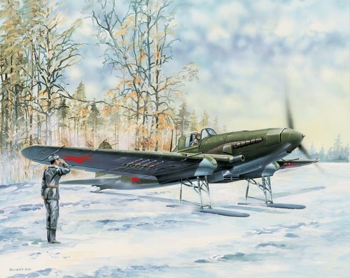 Sturmovik skis 1 32 - il-2, skis,