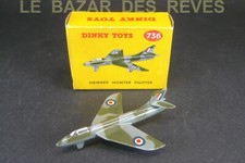 DINKY TOYS GB.   Avion  HAWKER .  Ref:  736. + Boite.
