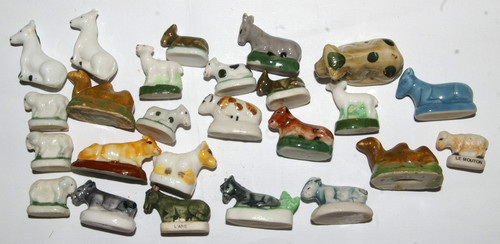 Lot fèves animaux - fèves, de