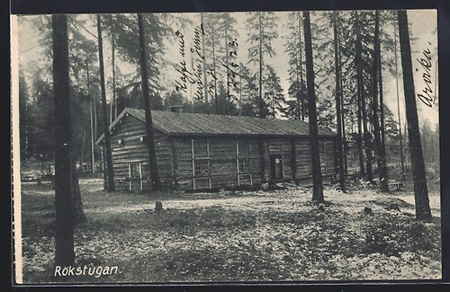 Carte postale arvika musée - carte, arvika,