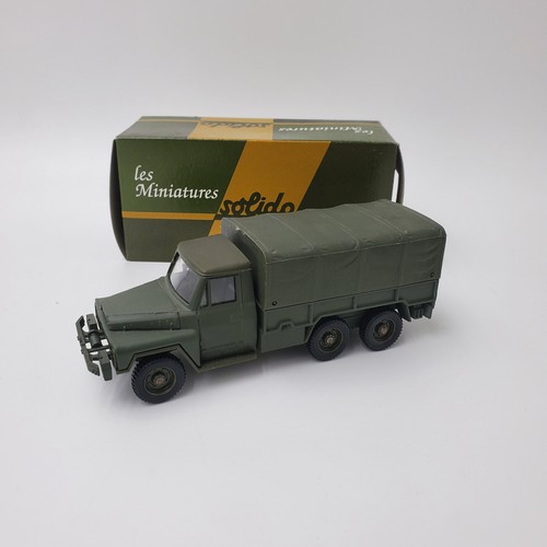 Les miniatures solido camion