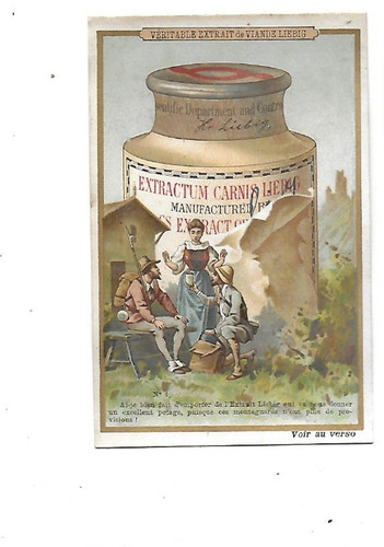 Ancien chromo publicitaire - chromo,