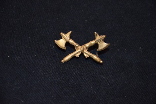 Cuivrerie hausse col - col, officier