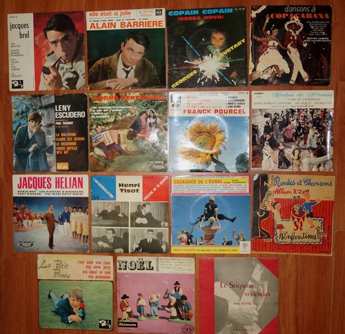 Lot détail vinyle - ou,