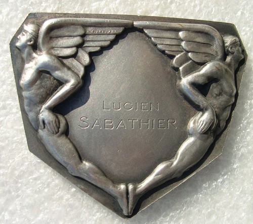 Medaille art deco - medaille, club
