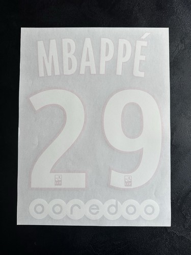 Flocage psg 2017 2018 mbappe - flocage,