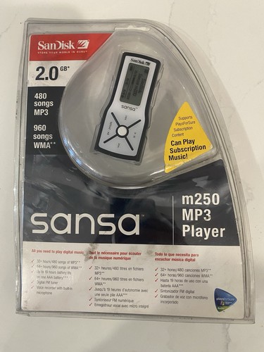 Sandisk sansa m250 mp3 - sansa,