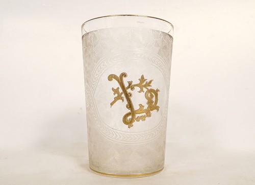 Gobelet verre thé cristal - gobelet, à