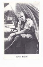MARLON BRANDO carte postale