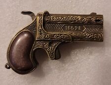 joli briquet derringer gaz - 6.5.x 4.3 cm - bon état de fonctionnement- 