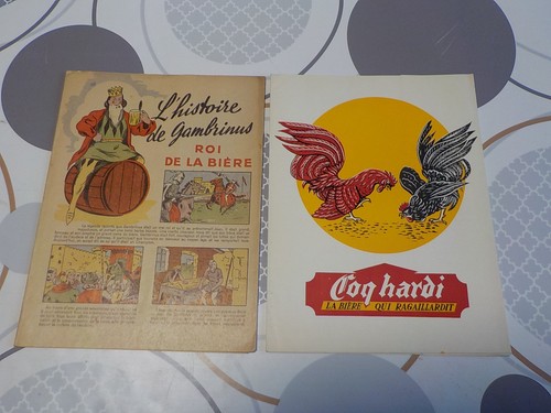 Protege cahier ancien biere - cahier,
