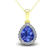 Pendentif grappe de poire