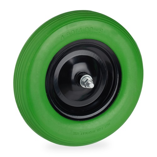 Roue brouette avec axe - de,