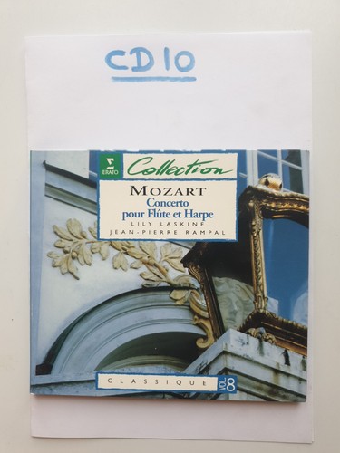 Concerto pour flute harpe - harpe, |