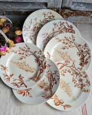 6 ANCIENNES ASSIETTES PLATES