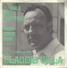 DISQUE 45 TOURS CLAUDIO VILLA