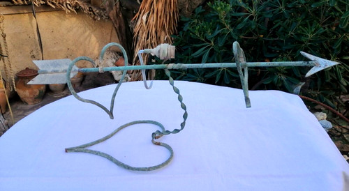Ancienne lampe artisanale - ancienne,