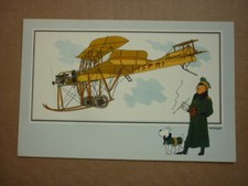 HERGE  /  CHROMOS  TINTIN  / AVIATION  / SERIE 3  NUMEROS 41  