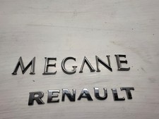 Monogramme sur coffre pour renault megane 2 break de 2007