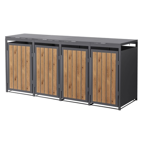 Abri pour poubelles - abri, 4