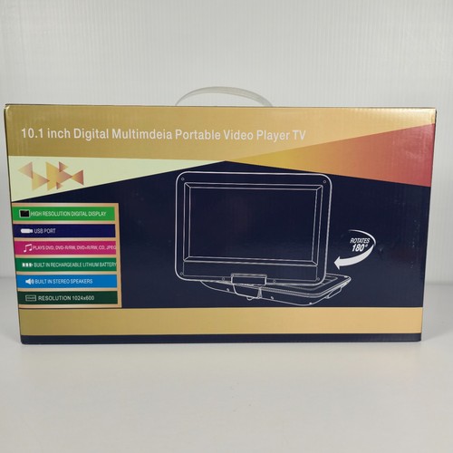 Portable dvd tv atsc - 10.1,