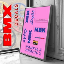 Stickers repro BMX Vintage