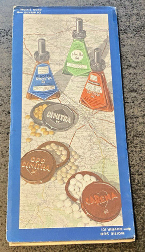 Rare carte michelin 80 - michelin,