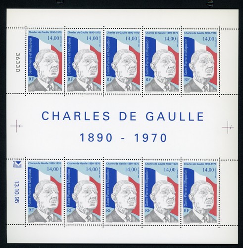 Spm pierre miquelon feuille - pierre,