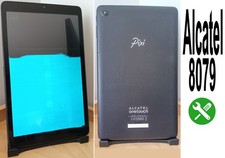 Alcatel 8079- Tablette tactile 10,1" Volcano Noir Pour pièces ou réparation.