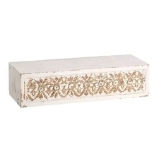 Étagère antique blanc