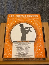 Rosas Sobre las olas partition violon seul René Guillaume ed. Paul Beuscher