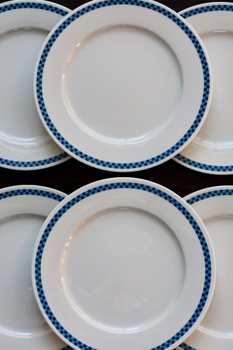 Assiettes lustucru vintage - assiettes,