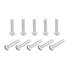 M4x20mm Torx Sécurité Vis 10pcs Inox Acier Cylindrique Tête Attaches Boulons