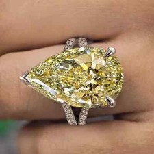 RARE BAGUE SOLITAIRE DIAMANT