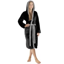 Robe de Chambre Femme Hiver, Peignoir Polaire, Sortie de Bain Chaude, OEKO-TE...