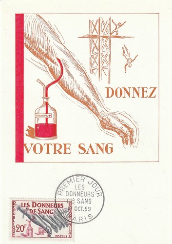 Carte 1er jour - les, donneurs