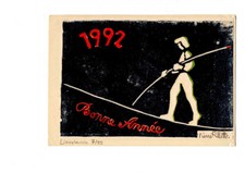 LINOGRAVURE NUMEROTEE DE