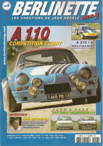 Berlinette mag peugeot 205 - mag, 26